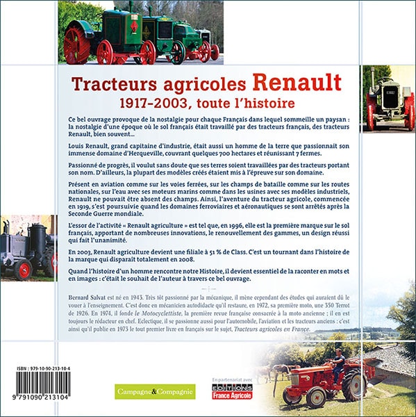 Tracteurs agricoles Renault