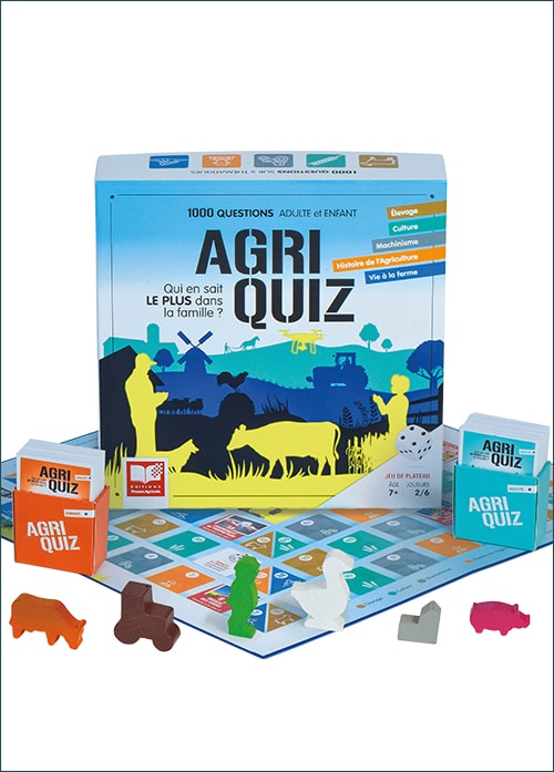 AgriQuiz - Le nouveau jeu de société familial et agricole
